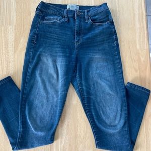 Mudd high rise jean leggings size 7